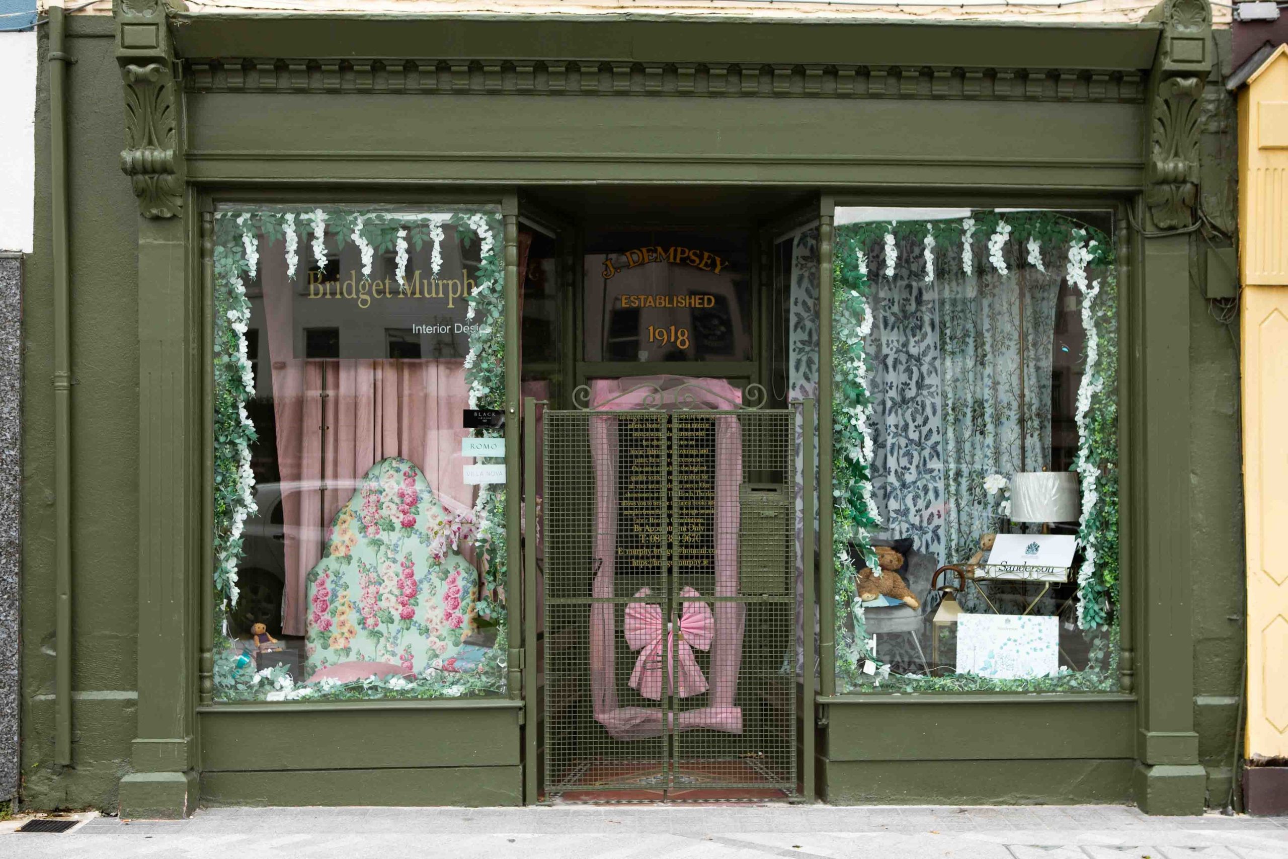 The Impact of Window Displays at Bridget Murphy Interior Design